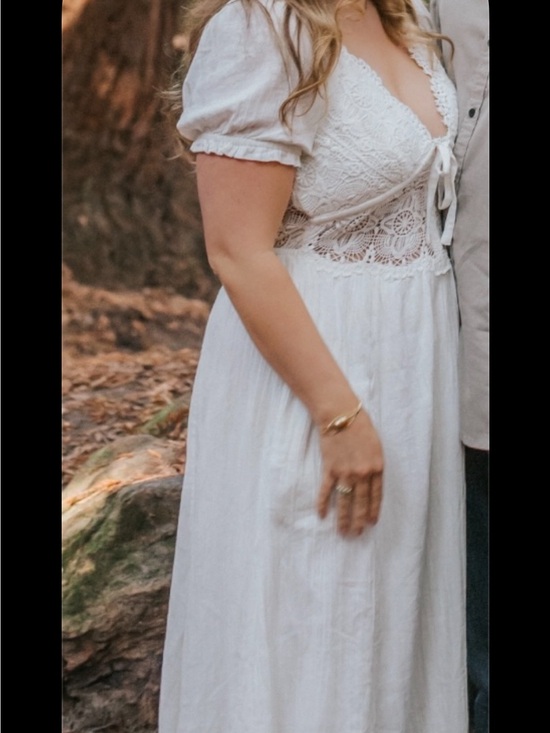 Free People Dresses & Skirts - Free People All You Need Is Lace Midi Dress Size Large